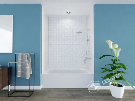 Contenitore per bagno prefabbricato per hotel con doccia di lusso fantasia, portatile, integrato, tutto in uno, dal design modulare, realizzato in stile modulare / LKF