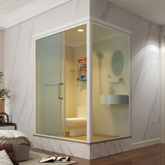 Unità bagno modulari prefabbricate a installazione rapida per hotel